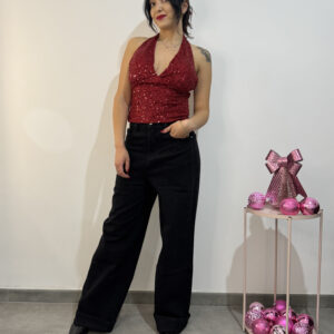 STELLA - Top in paillettes - immagine 1