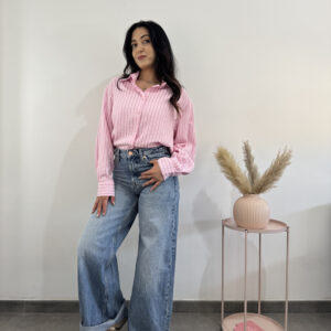 BLUSH - Camicia a righe - immagine 2