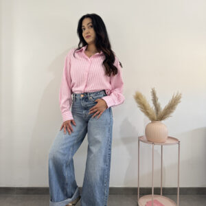 BLUSH - Camicia a righe - immagine 1